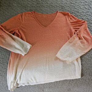 Garnet Hill asymmetrical tunic